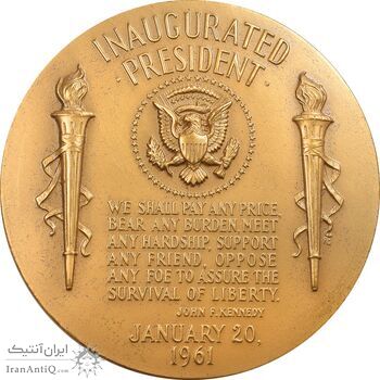 مدال یادبود جان اف کندی - AU - آمریکا مدال یادبود جان اف کندی - AU - آمریکا