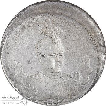 سکه 2000 دینار 1339 تصویری - نگاتیو خارج از مرکز - AU55 - احمد شاه