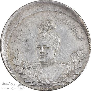 سکه 2000 دینار 1339 تصویری - نگاتیو خارج از مرکز - AU55 - احمد شاه