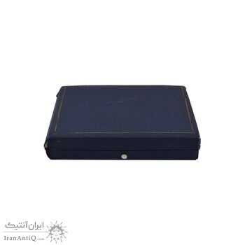 مدال بزرگداشت هزارمین سالروز فردوسی 1313 (با جعبه فابریک) - AU58 - رضا شاه