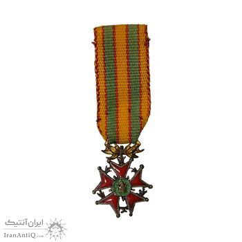 نشان خدمت شهربانی درجه دو (شب) AU - محمد رضا شاه