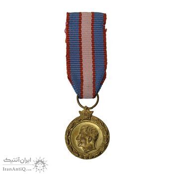مدال آویز یادبود 28 مرداد 1332 (نوشته برجسته) - شب - MS63 - محمدرضا شاه