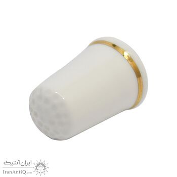 انگشتانه چینی قدیمی طرح فانوس دریایی - کد006541