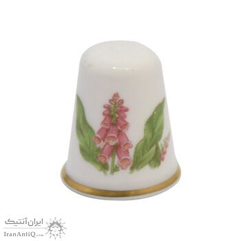 انگشتانه چینی قدیمی طرح طرح گل - کد006546