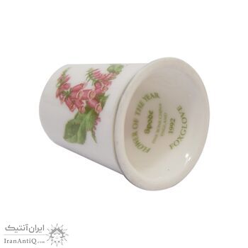 انگشتانه چینی قدیمی طرح طرح گل - کد006546