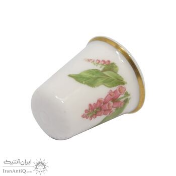 انگشتانه چینی قدیمی طرح طرح گل - کد006546