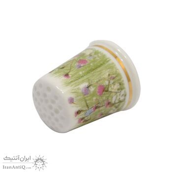 انگشتانه چینی قدیمی طرح روباه - کد 006557