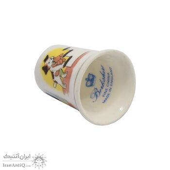 انگشتانه چینی قدیمی طرح سگ - کد 006564