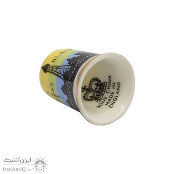 انگشتانه چینی قدیمی طرح شهرک بلکپول - کد 006578