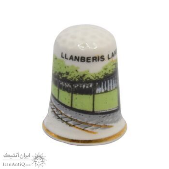 انگشتانه چینی قدیمی طرح قطار - کد 006579