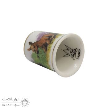 انگشتانه چینی قدیمی طرح خر - کد 006582