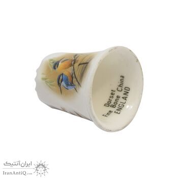 انگشتانه چینی قدیمی طرح پرنده  - کد006543
