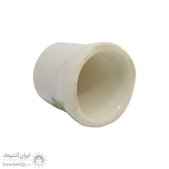 انگشتانه چینی قدیمی طرح گل - کد006548