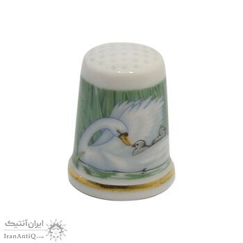 انگشتانه چینی قدیمی طرح غو - کد006549