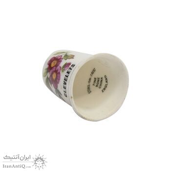 انگشتانه چینی قدیمی طرح گل - کد006552