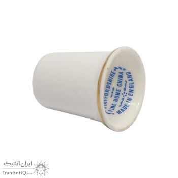 انگشتانه چینی قدیمی طرح پرنده - کد 006558