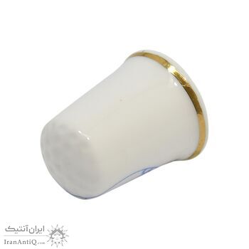 انگشتانه چینی قدیمی طرح دلفین - کد 006561