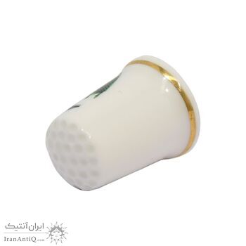 انگشتانه چینی قدیمی طرح هاوکس‌ هد - کد 006585