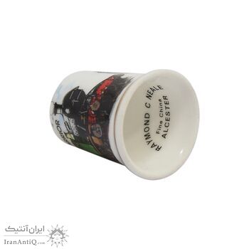 انگشتانه چینی قدیمی طرح قطار - کد 006586