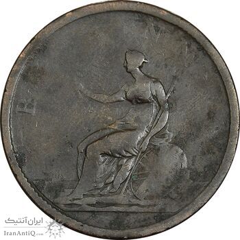 سکه 1 پنی 1806 جرج سوم - VF20 - انگلستان