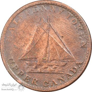 ژتون 1/2 پنی 1833 - EF40 - کانادا