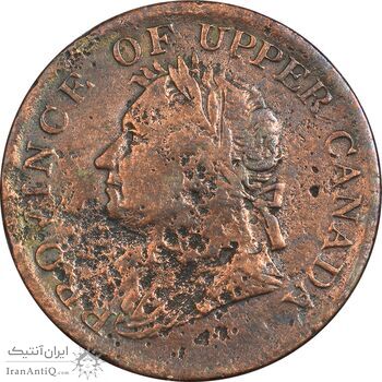 ژتون 1/2 پنی 1832 - VF25 - کانادا