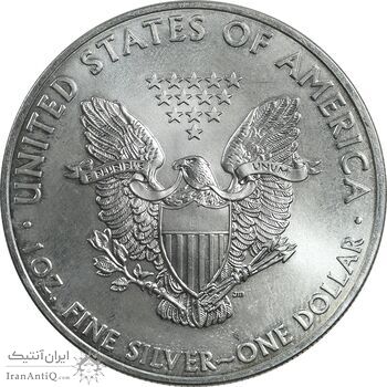 مدال یادبود 1 دلار 2011 عقاب - MS63 - آمریکا