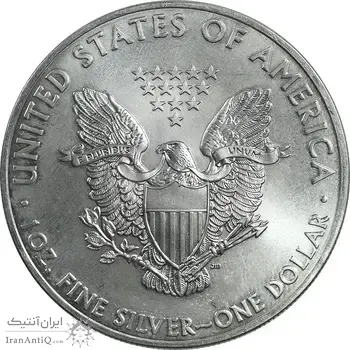 مدال یادبود 1 دلار 2011 عقاب - MS63 - آمریکا