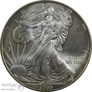 مدال یادبود 1 دلار 2009 عقاب - MS65 - آمریکا