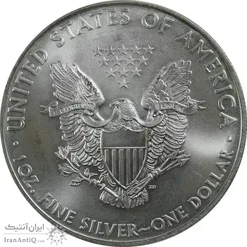مدال یادبود 1 دلار 2009 عقاب - MS65 - آمریکا