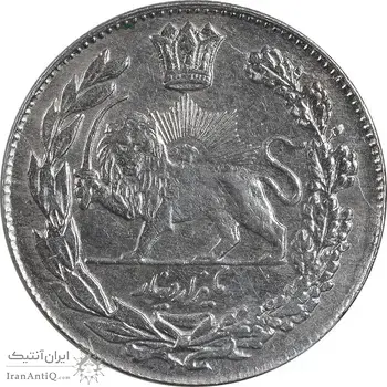 سکه 1000 دینار 1334 تصویری - MS61 - احمد شاه