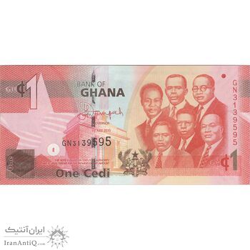 اسکناس 1 سدی 2015 جمهوری - تک - UNC63 - غنا