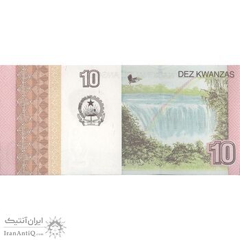 اسکناس 10 کوانزا 2012 جمهوری - تک - UNC63 - آنگولا