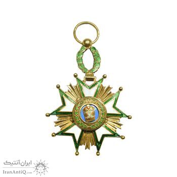 نشان تاج درجه چهار 1332 - UNC - احمد شاه