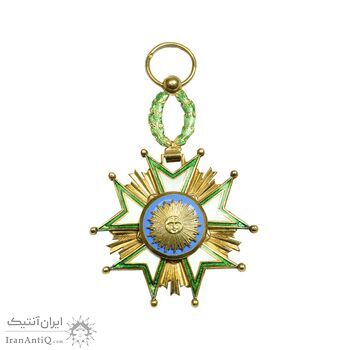 نشان تاج درجه چهار 1332 - UNC - احمد شاه