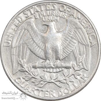 سکه کوارتر دلار 1985P واشنگتن - EF45 - آمریکا