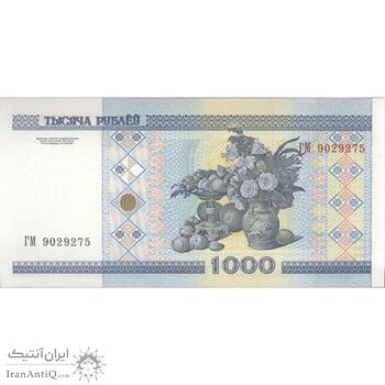 اسکناس 1000 روبل 2000 جمهوری - تک - UNC64 - بلاروس