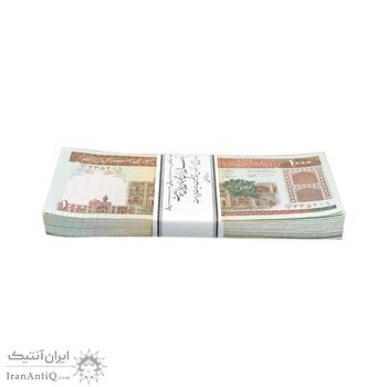 بسته اسکناس 1000 ریال (نمازی - نوربخش) مسجد الاقصی - ناقص - UNC - جمهوری اسلامی