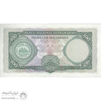 اسکناس 100 اسکودو بدون تاریخ (1976) - جمهوری خلق - تک - UNC63 - موزامبیک