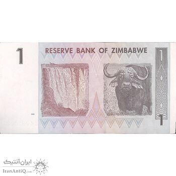 اسکناس 1 دلار 2007 جمهوری - تک - UNC62 - زیمبابوه