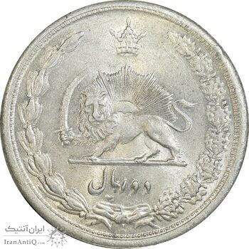 سکه 2 ریال 1313 - MS63 - رضا شاه