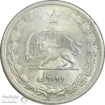 سکه 2 ریال 1313 - MS63 - رضا شاه