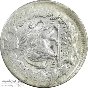 سکه 2 قران 1310 - EF45 - ناصرالدین شاه