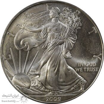 مدال یادبود 1 دلار 2009 عقاب - PF65 - آمریکا
