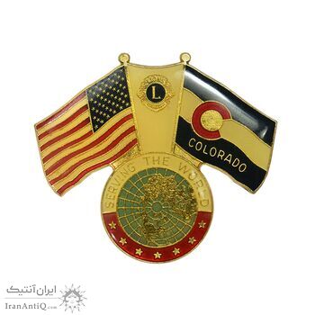 نشان باشگاه بین المللی لاینز - کلرادو - AU - ایالات متحده آمریکا نشان باشگاه بین المللی لاینز - کلرادو - AU - ایالات متحده آمریکا