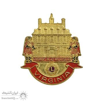 نشان باشگاه بین المللی لاینز - ویرجینیا - UNC - ایالات متحده آمریکا نشان باشگاه بین المللی لاینز - ویرجینیا - UNC - ایالات متحده آمریکا