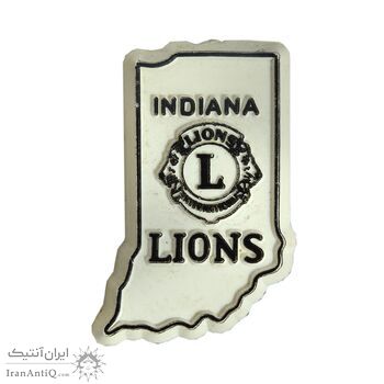 نشان باشگاه بین المللی لاینز - ایندیانا - UNC - ایالات متحده آمریکا نشان باشگاه بین المللی لاینز - ایندیانا - UNC - ایالات متحده آمریکا