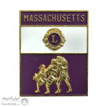 نشان باشگاه بین المللی لاینز - ماساچوست - UNC - ایالات متحده آمریکا نشان باشگاه بین المللی لاینز - ماساچوست - UNC - ایالات متحده آمریکا