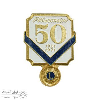 نشان باشگاه بین المللی لاینز 1921-1971 - ویسکانسین - UNC - ایالات متحده آمریکا نشان باشگاه بین المللی لاینز 1921-1971 - ویسکانسین - UNC - ایالات متحده آمریکا