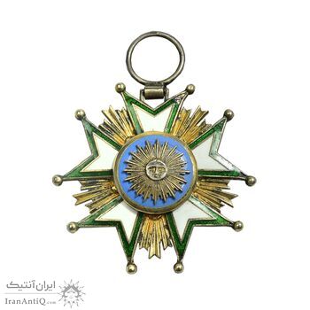 نشان تاج درجه پنج 1332 - AU50 - احمد شاه